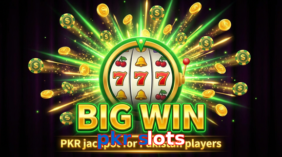Big win animation on Pkr Slots slot game